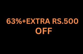 WAVE GLORY: FLAT 63% OFF + EXTRA RS.500 OFF