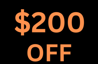 Save Up to $200 on Select Items