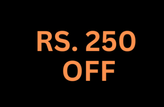 Take ₹250 Off On First Order