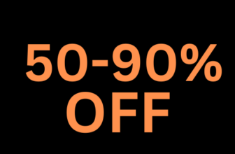 Cyber Monday – 50-90% Off Sitewide