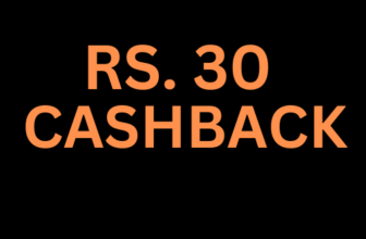 Rs.30 CASHBACK