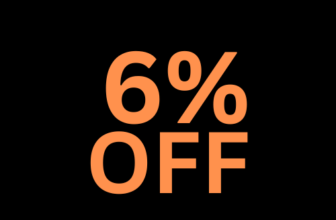 Enjoy 6% Off your orders