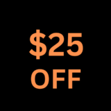 Take $25 Off using Coupon Code