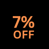 Enjoy A 7% Discount On Your Purchase Using This Promo Code At Checkout.