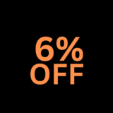 Enjoy 6% Off your orders