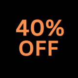 Enjoy 40% Off On Orders Above $30