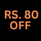 Rs.80 OFF
